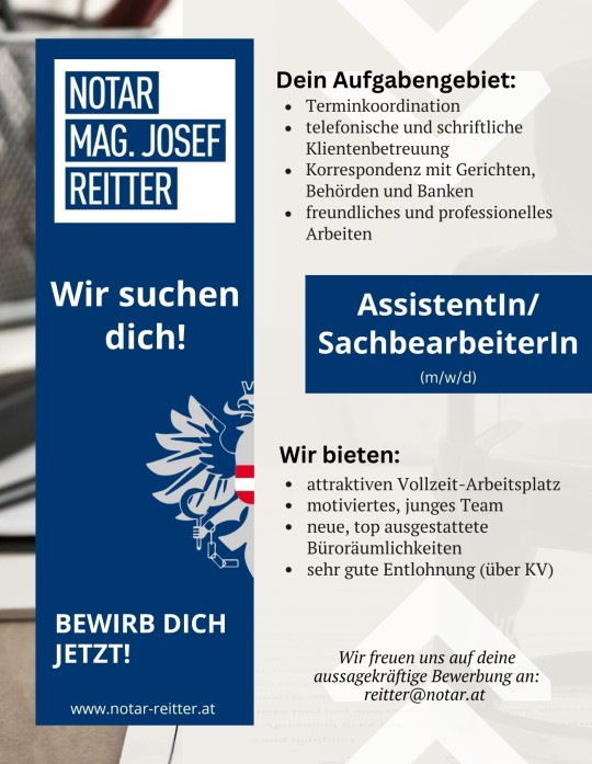 AssistentIn/SachbearbeiterIn